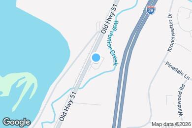 Map image of the property - 980 Old Highway 51
