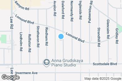 Map image of the property - 3658 Daleford Rd