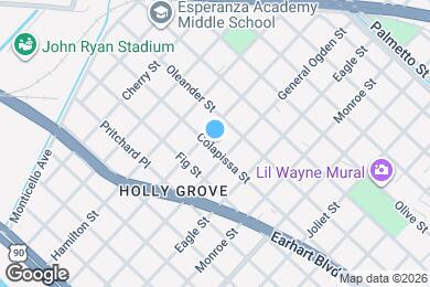 Map image of the property - 8925 Colapissa St
