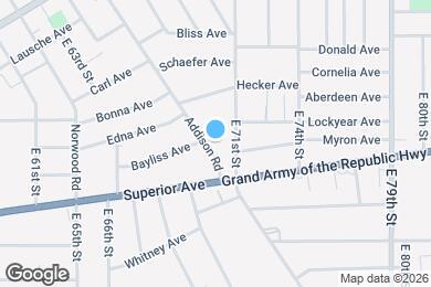 Map image of the property - 1249 Addison Rd