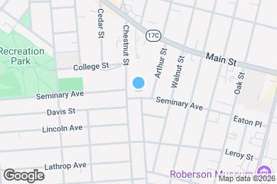 Map image of the property - 52 Seminary Ave