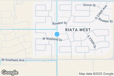 Map image of the property - 23886 W Wayland Dr