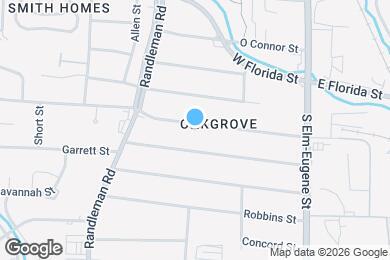 Map image of the property - 301 W Terrell St