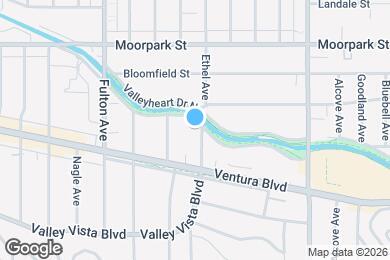 Map image of the property - Valleyheart Drive Apartments