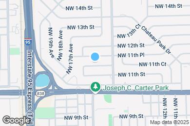 Map image of the property - 1531 NW 11th Ct