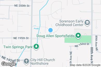 Map image of the property - 8135 NE 196th St
