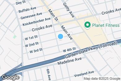 Map image of the property - 127 W 2nd St