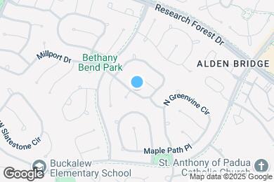 Map image of the property - 19 S Linton Ridge Cir