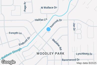 Map image of the property - 2916 Moorcroft Dr