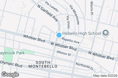 Map image of the property - 610 N Garfield Ave