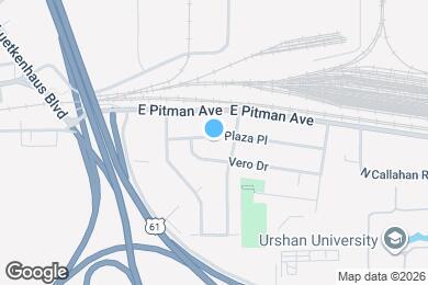 Map image of the property - 1416 Plaza Pl