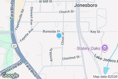 Map image of the property - 176 Cloud St