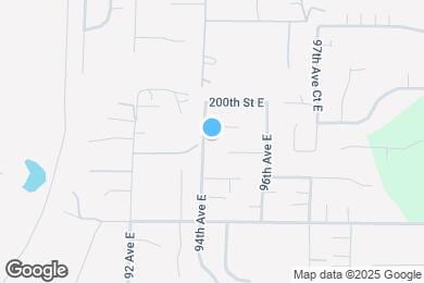 Map image of the property - 20109 94th Ave E