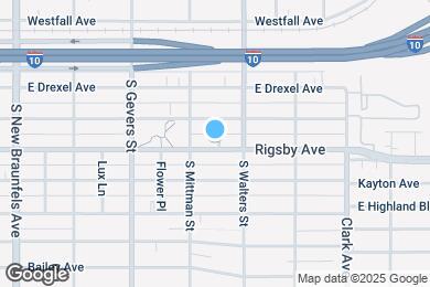 Map image of the property - 1023 Rigsby Ave