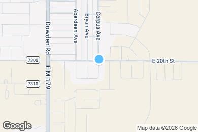 Map image of the property - 2304 Corpus Ave
