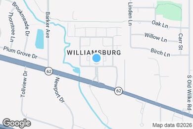 Map image of the property - Willow Bend