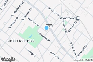 Map image of the property - 21 W Abington Ave