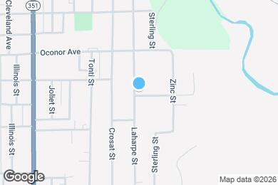 Map image of the property - 1564 Laharpe St