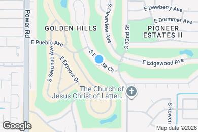 Map image of the property - 842 S Revolta Cir