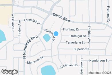 Map image of the property - 1577 Piedmont Dr