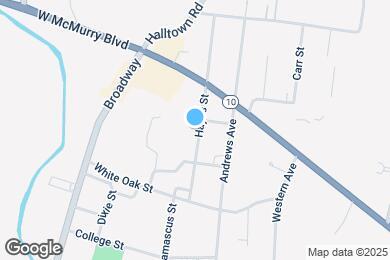 Map image of the property - 217 Hayes St