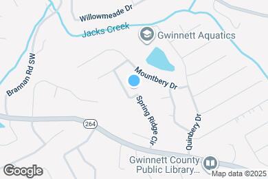Map image of the property - 2790 Spring Ridge Cir