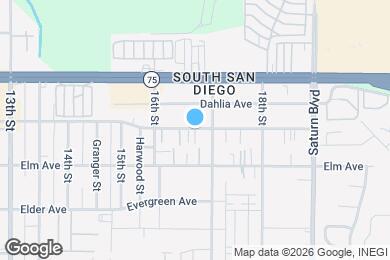Map image of the property - 1667 Donax Ave