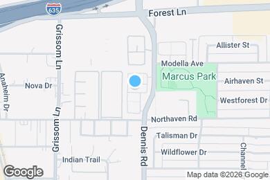 Map image of the property - 11457 Dennis Rd