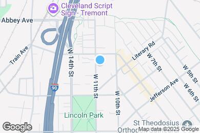 Map image of the property - 2247 W 11th St