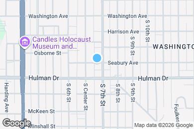 Map image of the property - 677 Seabury Ave