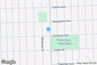 Map image of the property - 18427 Greenfield Rd