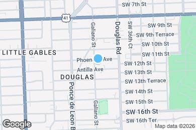 Map image of the property - 45 Antilla Ave