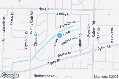 Map image of the property - 3045 Crawford Loop