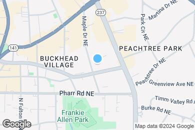 Map image of the property - The Ashley Gables Buckhead