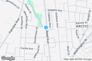 Map image of the property - 114 Read Ave