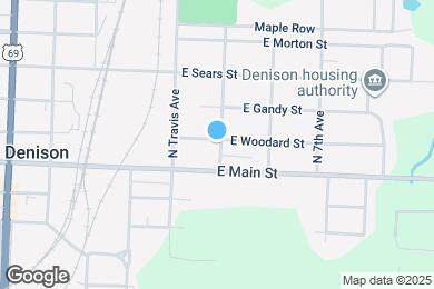Map image of the property - 430 E Woodard St
