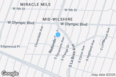 Map image of the property - 1056 S Redondo Blvd
