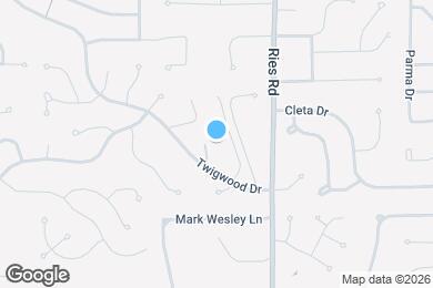 Map image of the property - 422 Country Downs Dr