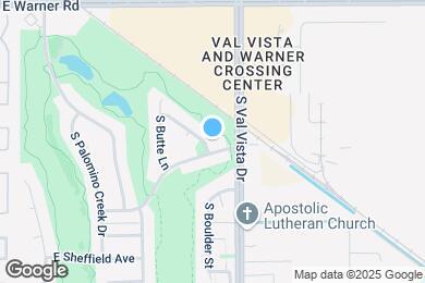 Map image of the property - 1542 E Sunrise Way