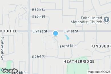 Map image of the property - 9130 E 69th Pl