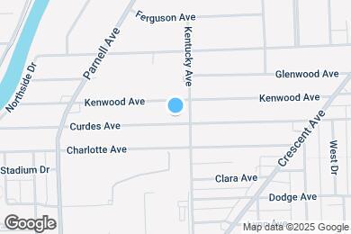 Map image of the property - 1051 Curdes Ave