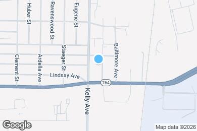 Map image of the property - 766 Anderson Ave