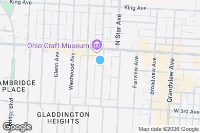 Map image of the property - 1509 Ashland Ave