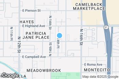 Map image of the property - 1430 E Meadowbrook Ave