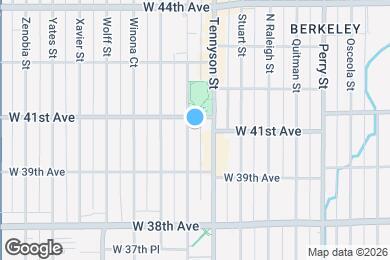 Map image of the property - 3976 Utica St