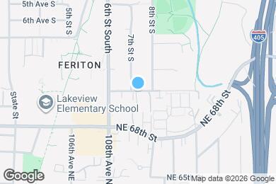 Map image of the property - 725 9th Ave S