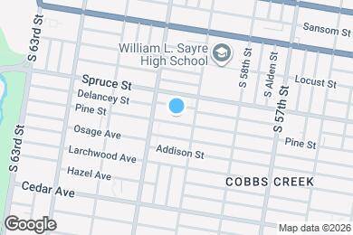 Map image of the property - 5927 Pine St