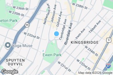 Map image of the property - OXFORD AVENUE, BRONX