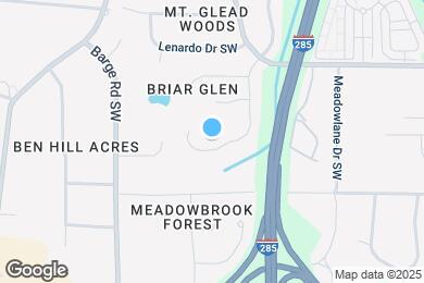 Map image of the property - 2132 Briar Glen Ln SW