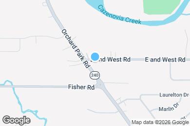 Map image of the property - 21 East and West Rd